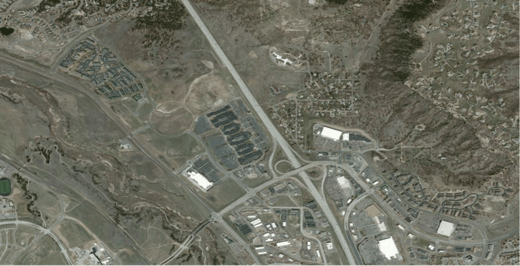 MapSavvy Bing Original Aerial layer, higher-resolution historical aerial view